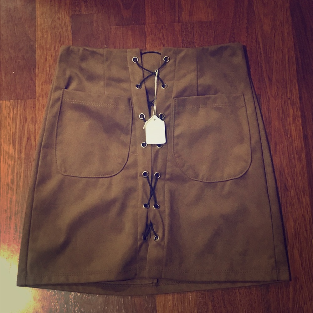 Brown Skirt